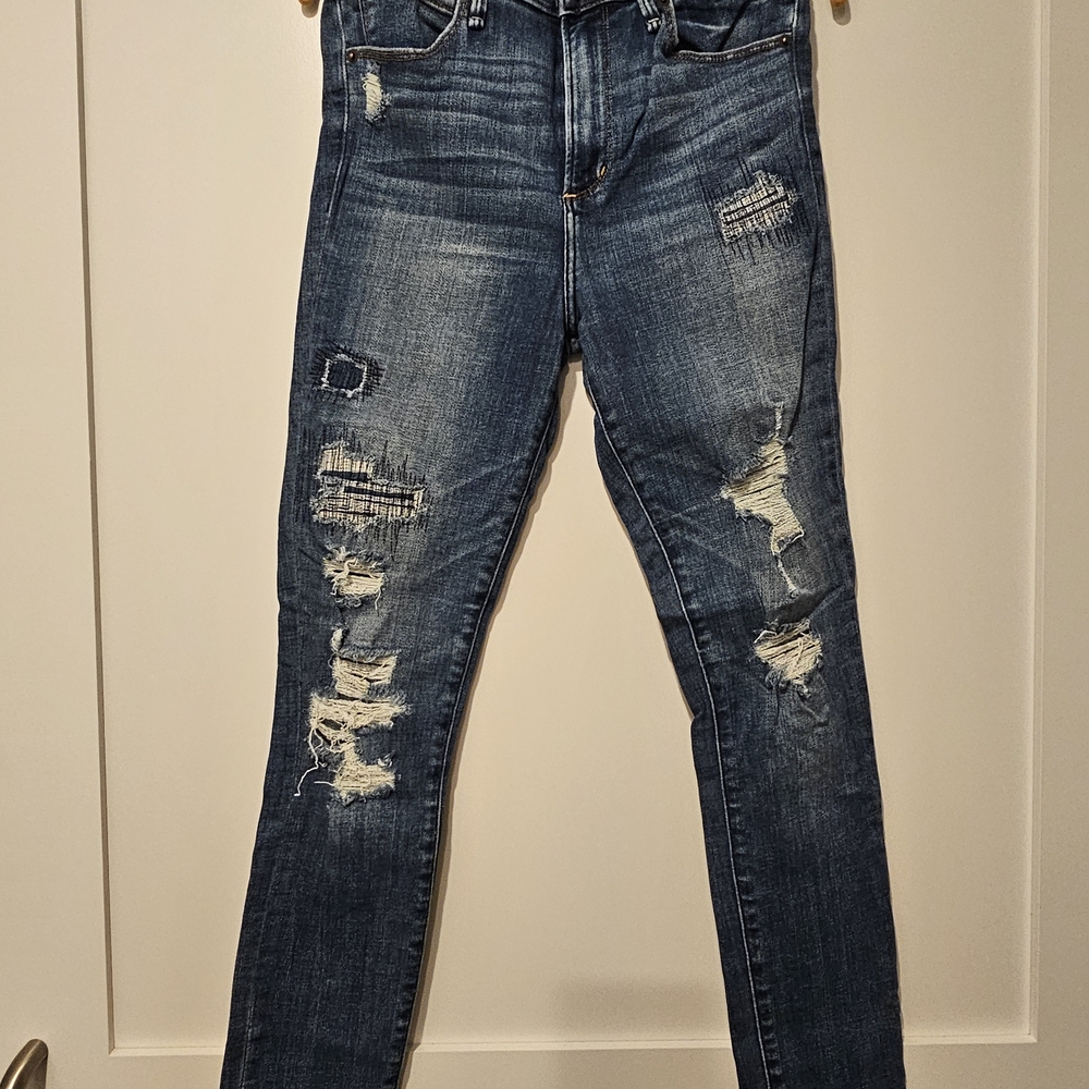 Abercrombie & Fitch Ripped Denim Jeans